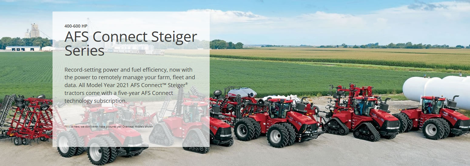Case IH AFS Connect Steiger Tractors